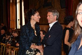 Emanuele Filiberto of Savoy and Adriana Abascal at Concert for Peace of Omar Harfouch - Rome