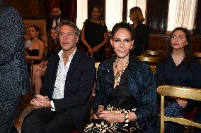 Emanuele Filiberto of Savoy and Adriana Abascal at Concert for Peace of Omar Harfouch - Rome