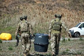 FAB-500 aerial bomb removed and destroyed in Odesa region