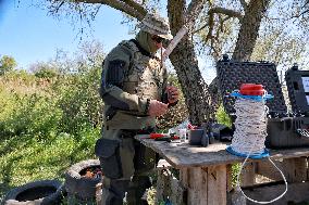 FAB-500 aerial bomb removed and destroyed in Odesa region