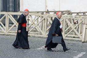 Cardinals Gather For Congregations Before Conclave - Vatican