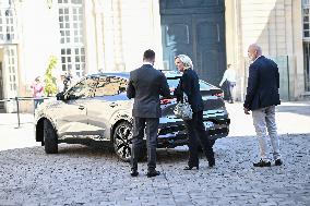 PM Meets Jordan Bardella and Marine Le Pen - Paris