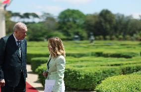 Giorgia Meloni Meets With Recep Tayyip Erdogan - Rome