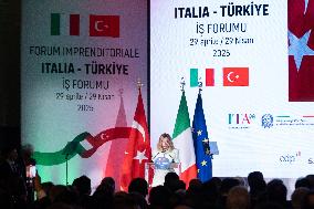 Italy - Turkey Business Forum - Rome