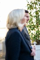PM Meets Jordan Bardella and Marine Le Pen - Paris