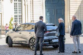 PM Meets Jordan Bardella and Marine Le Pen - Paris