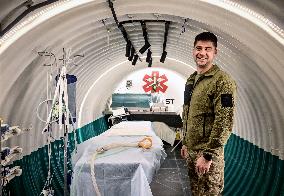 Surgical unit of underground hospital