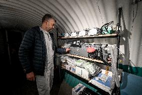 Surgical unit of underground hospital