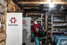 Surgical unit of underground hospital