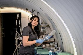 Surgical unit of underground hospital