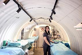 Surgical unit of underground hospital