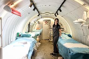 Surgical unit of underground hospital