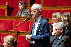 Questions to the government at the National Assembly - Paris RL
