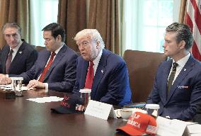 President Trump Hosts Cabinet Meeting at the White House