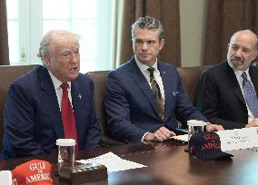 President Trump Hosts Cabinet Meeting at the White House
