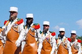 French Foreign Legion on Parade For the Cameron Day - Aubagne
