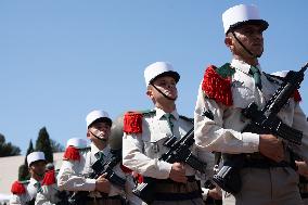 French Foreign Legion on Parade For the Cameron Day - Aubagne