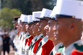 French Foreign Legion on Parade For the Cameron Day - Aubagne