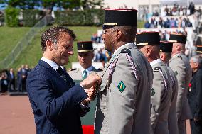 French Foreign Legion on Parade For the Cameron Day - Aubagne
