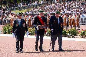 French Foreign Legion on Parade For the Cameron Day - Aubagne