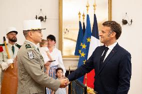French Foreign Legion on Parade For the Cameron Day - Aubagne