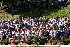 French Foreign Legion on Parade For the Cameron Day - Aubagne