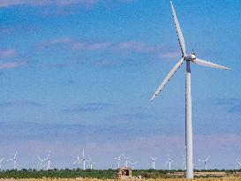 Wind Farm In  Zaragoza - Spain