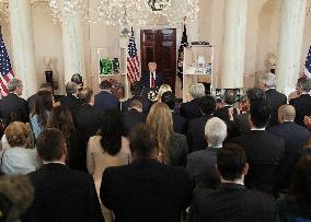 President Trump Speaks at Investing in America Event at the White House