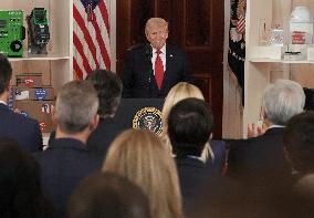 President Trump Speaks at Investing in America Event at the White House