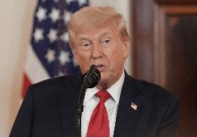 President Trump Speaks at Investing in America Event at the White House