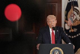 President Trump Speaks at Investing in America Event at the White House