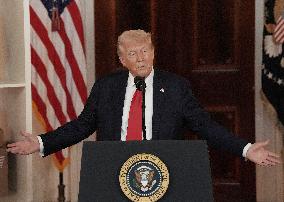 President Trump Speaks at Investing in America Event at the White House