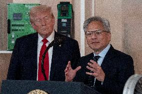 U.S. President Donald Trump Gives Remarks on Investing in America