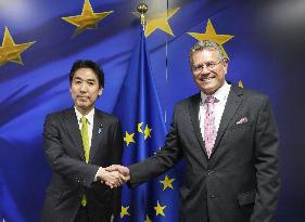 Japan, EU economic security talks