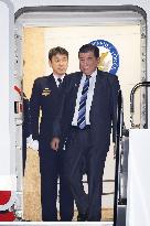 Japan PM Ishiba returns from Southeast Asia