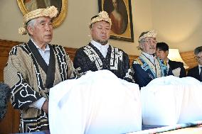 University of Edinburgh returns Ainu skulls