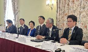 Families of Japanese abductees in Washington