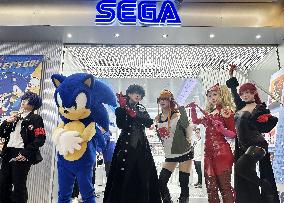 Japan's game maker Sega's 1st permanent shop in Shanghai