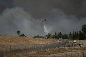 Wildfires Rage Outside Jerusalem - Israel