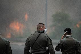 Wildfires Rage Outside Jerusalem - Israel