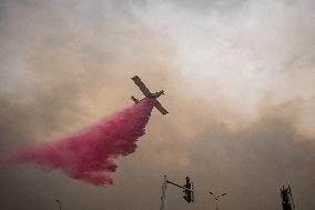 Wildfires Rage Outside Jerusalem - Israel