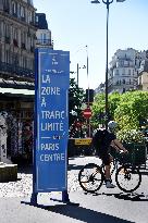 Illustration Limited Traffic Zone - Paris