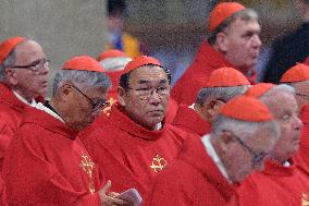 Mass On Fifth Days of Mourning for Late Pope Francis - Vatican