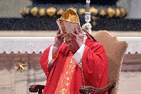 Mass On Fifth Days of Mourning for Late Pope Francis - Vatican