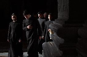 Mass On Fifth Days of Mourning for Late Pope Francis - Vatican