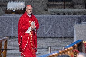 Mass On Fifth Days of Mourning for Late Pope Francis - Vatican