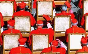 File - Conclave at the Vatican