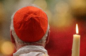 File - Conclave at the Vatican