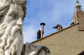 File - Conclave at the Vatican