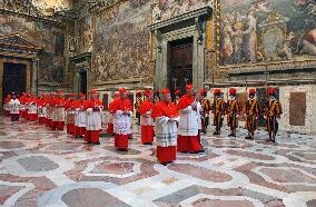 File - Conclave at the Vatican